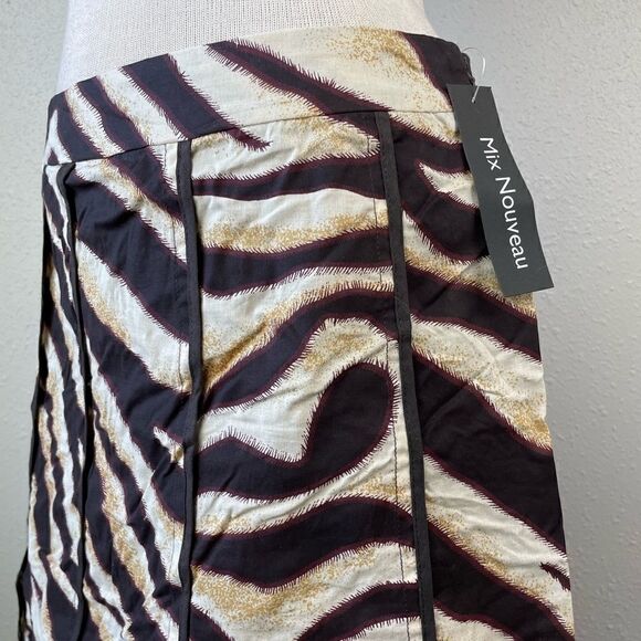 NWT Mix Nouveau Midi Skirt Size M - Picture 4 of 8